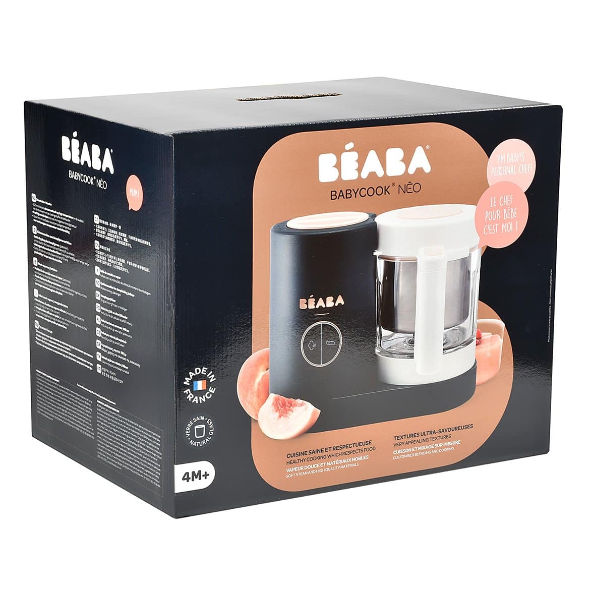 BEABA® Robot cuiseur mixeur Babycook® NEO 4en1 gris