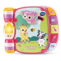 Retrouvez Vtech Super Livre Enchanté Des Baby Loulous Rose aux meilleurs prix sur Bebemaman.ma . Livraison à domicile partout au Maroc.