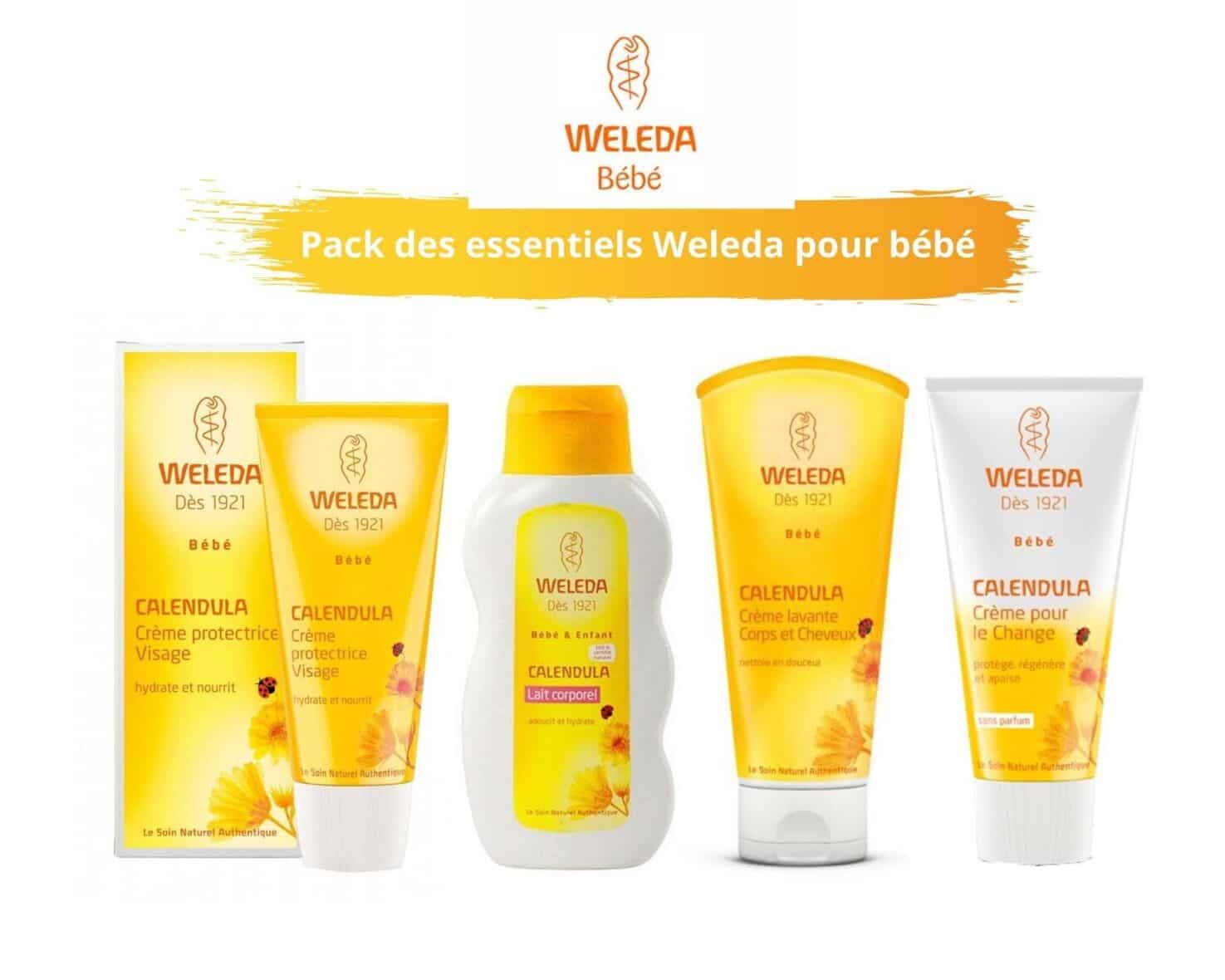 Weleda Pack Essentiel BIO Naissance au Calendula