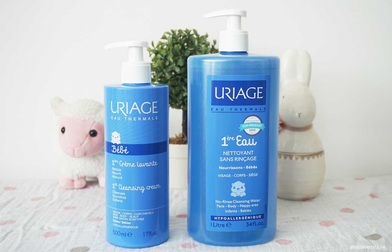 1er liniment oléothermal Uriage - soin nettoyant bébé