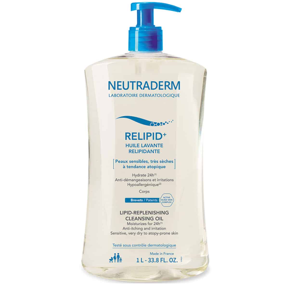Neutraderm – Relipid+ Huile lavante relipidante 1L