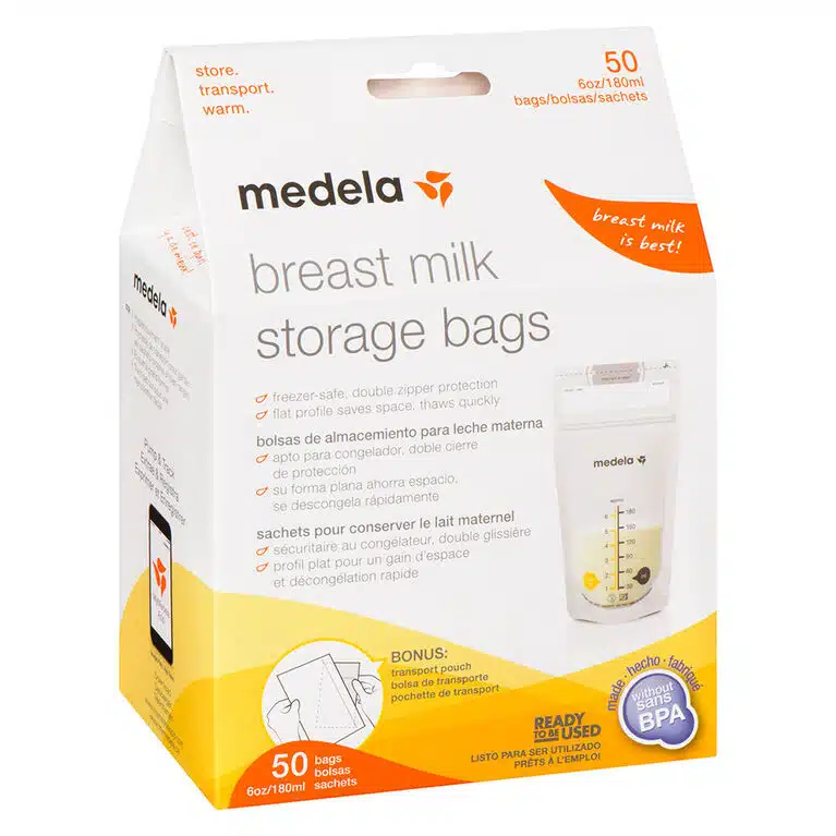 Boîte de 25 sachets de conservation pour lait maternel Pump & Save MEDELA  transparent - Medela
