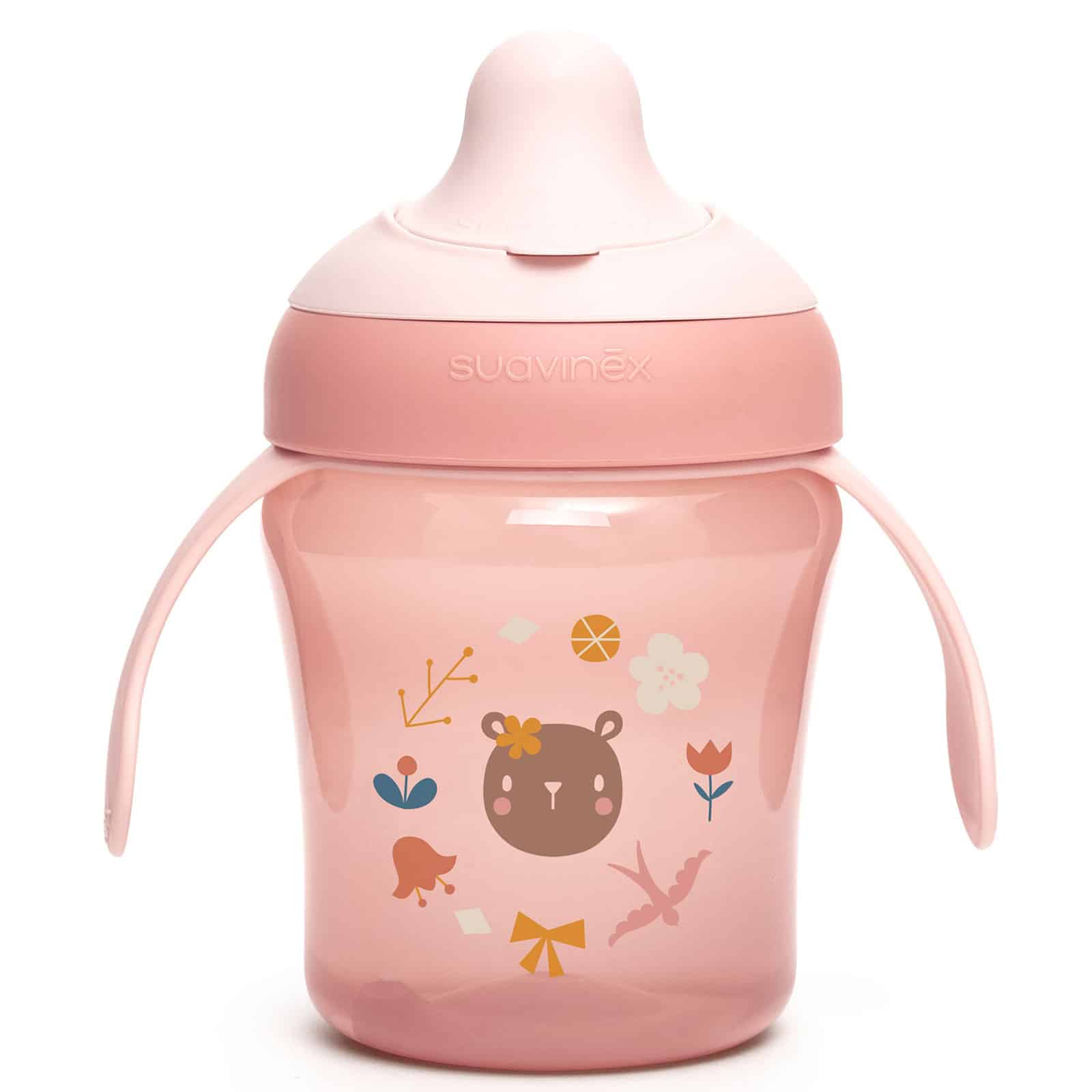 Tasse 360° 340ml Into the Forest rose - Made in Bébé