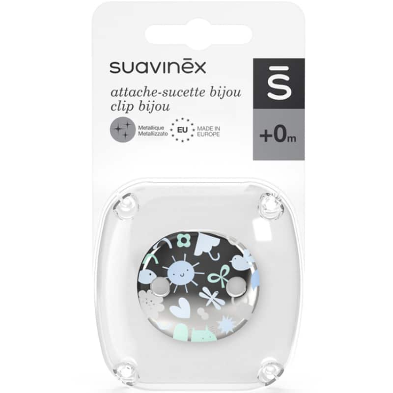 Attache-sucette silicone Colour Essence SUAVINEX nude - Suavinex