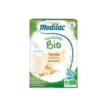 Retrouvez Modilac Céréales Bio Vanille 6m+ au meilleur prix sur Bebemaman.ma . Livraison à domicile partout au Maroc.