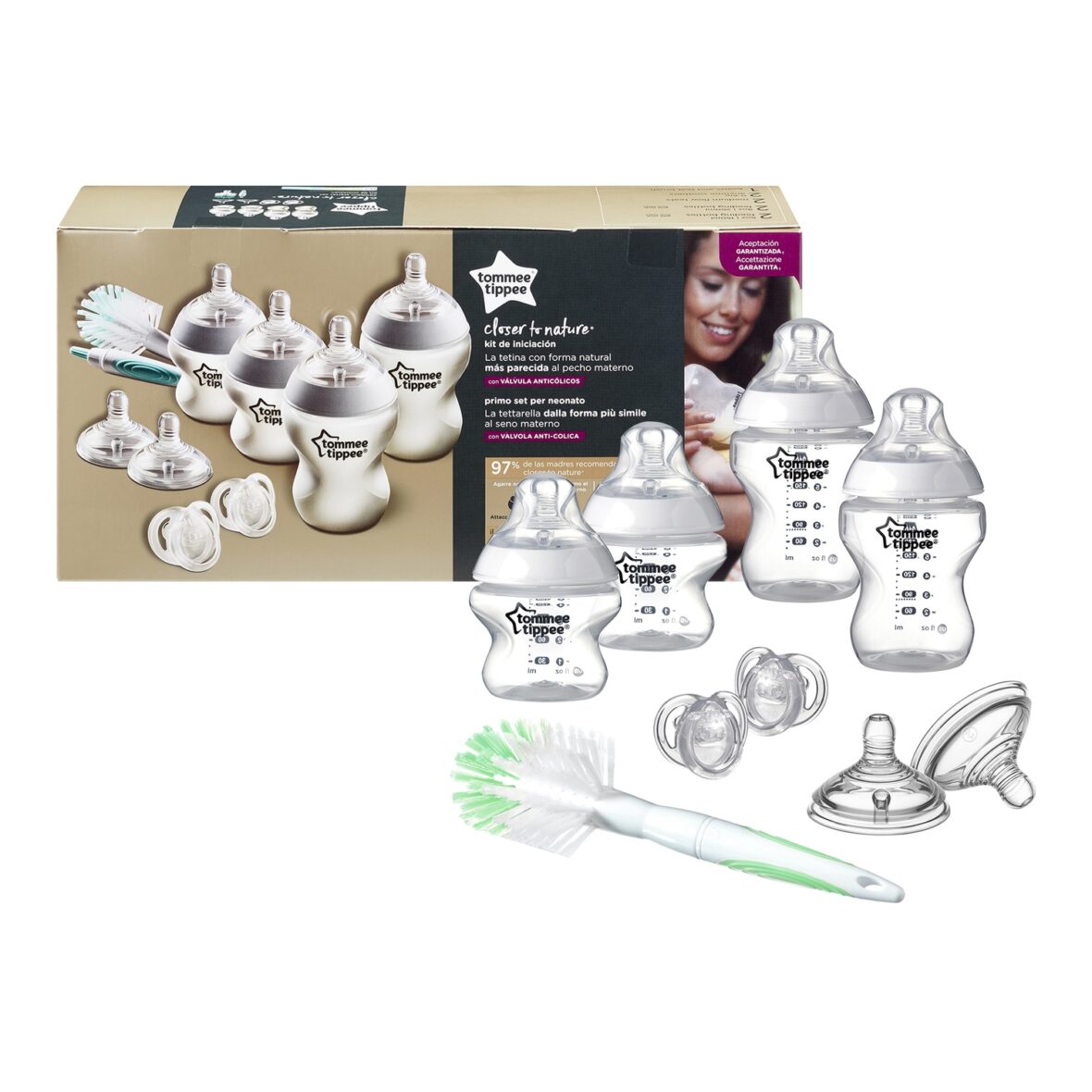 Tommee Tippee Kit de naissance Closer to Nature Blanc