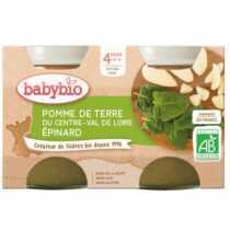 Retrouvez BabyBio Pomme de terre du Centre-Val de Loire Épinard 4mois+ aux meilleurs prix sur Bebemaman.ma . Livraison partout au Maroc.