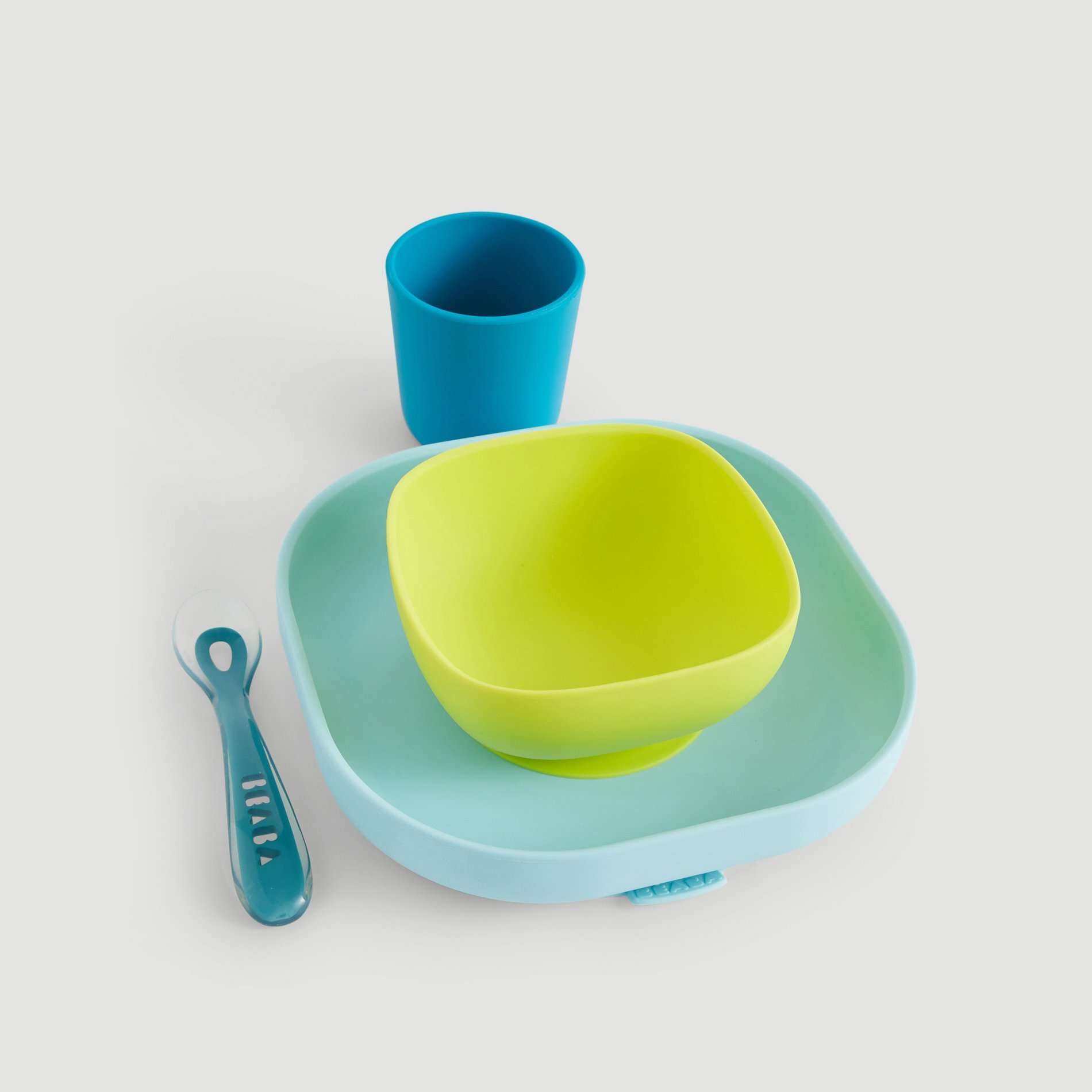 Test et avis] Le set repas silicone de Beaba - une vaisselle tout terrain