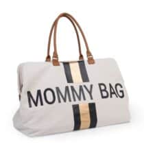 Retrouvez Mommy Bag Sac à langer Look Ecru Rayures Noir/Or aux meilleurs prix sur Bebemaman.ma . Livraison à domicile partout au Maroc.