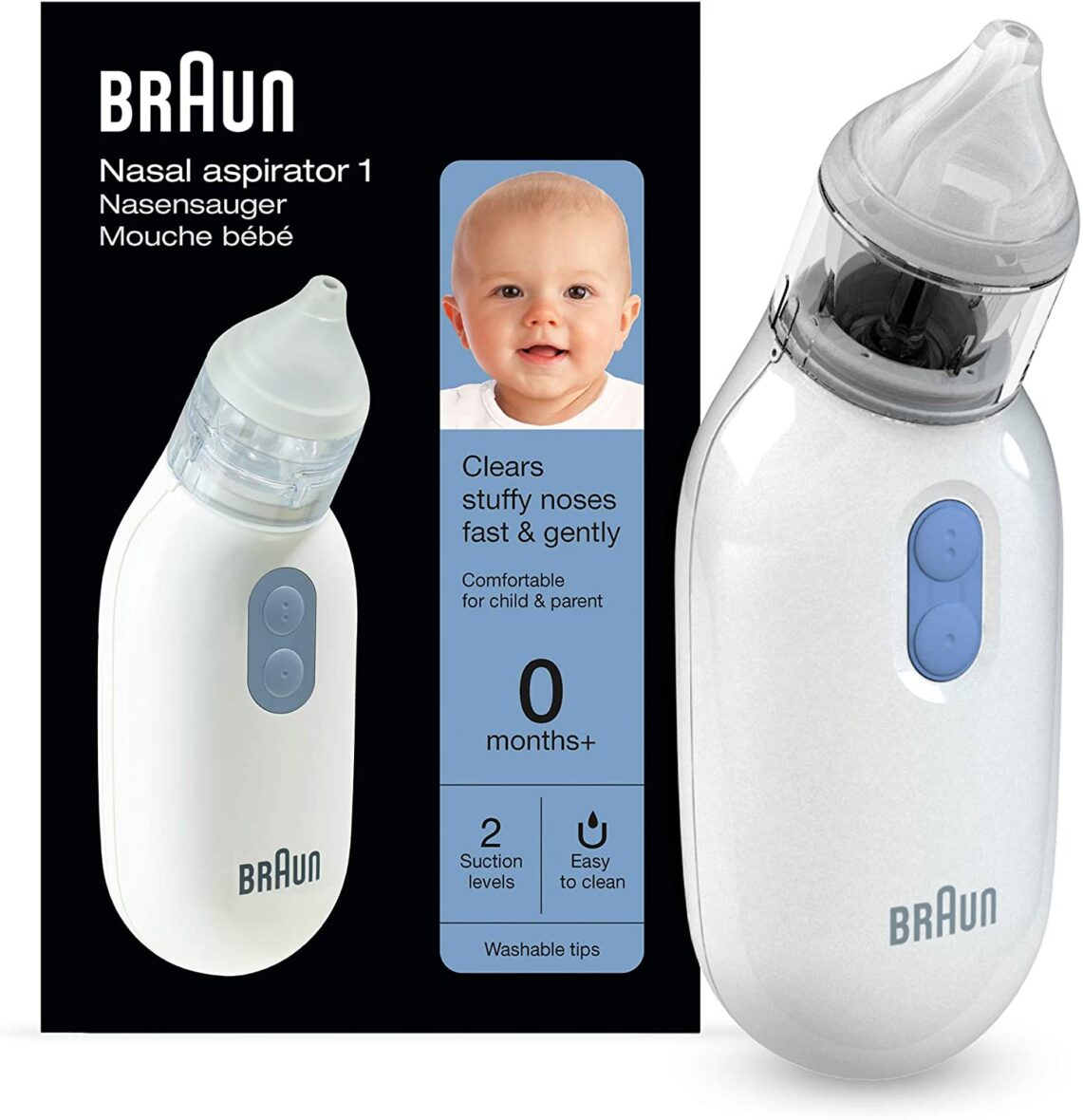 Braun Mouche bébé électrique