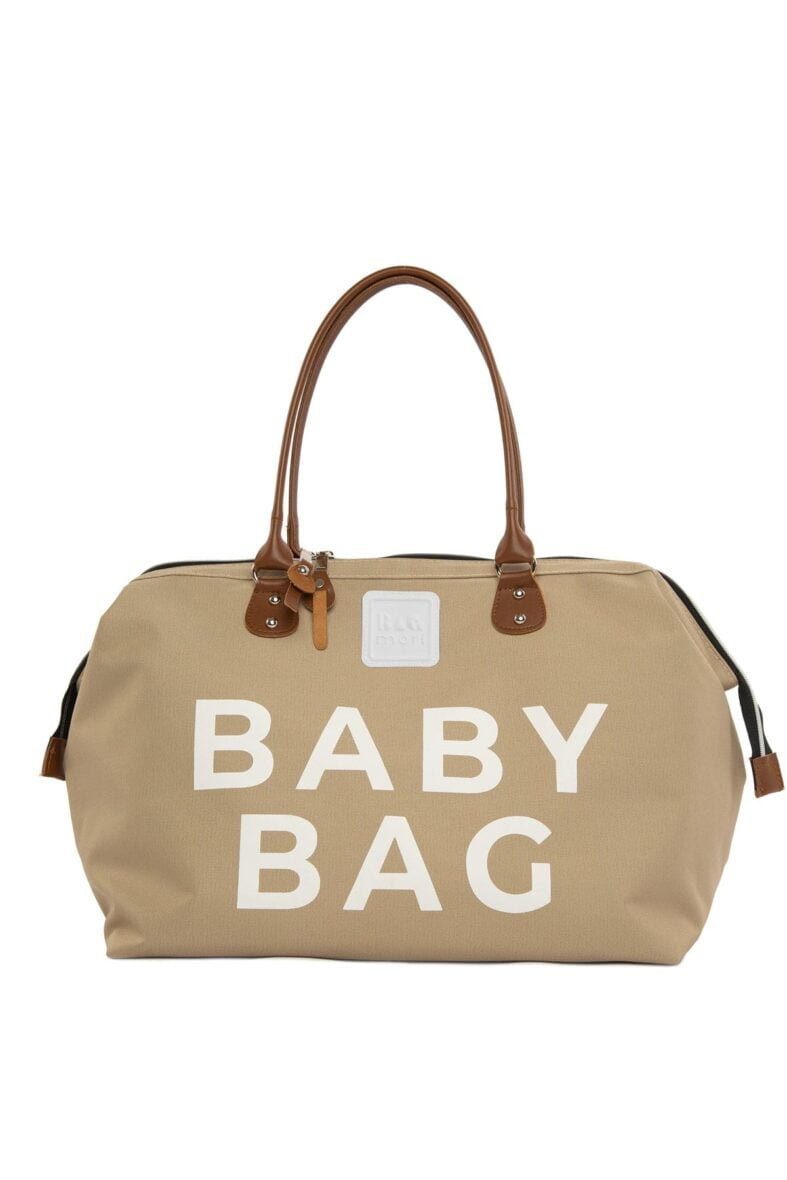 BAGmori Sac à langer Baby Bag Beige