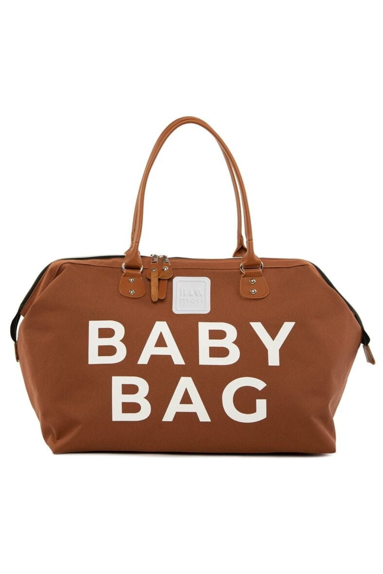 BAGmori Sac à langer Baby Bag Camel