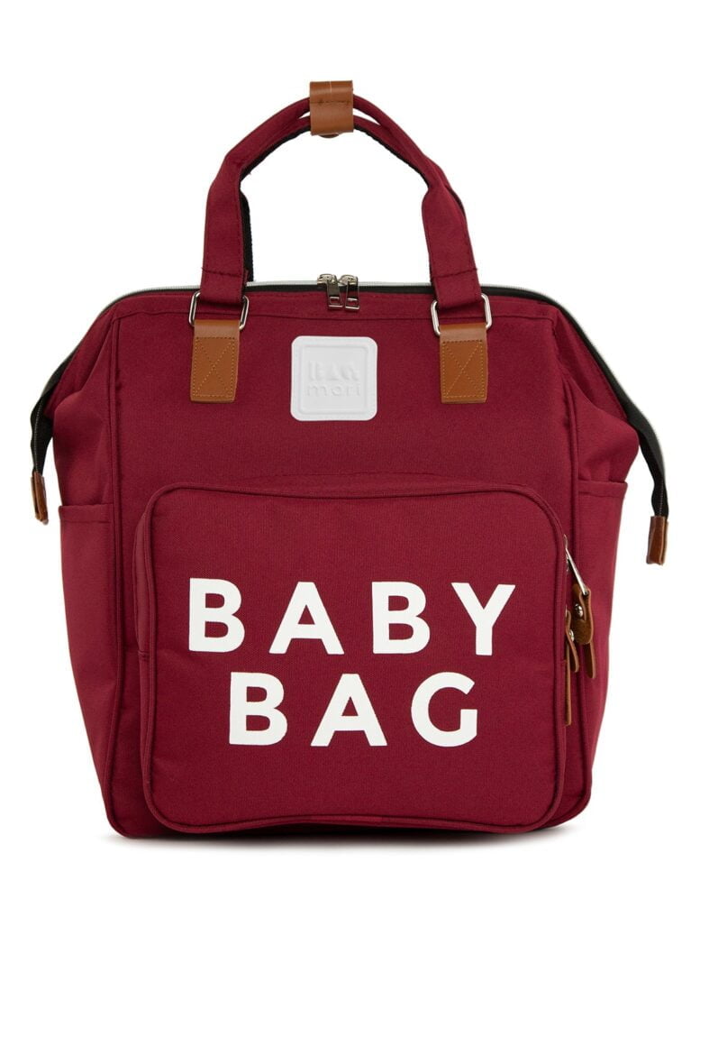 BAGmori Sac à dos Baby Bag Bordeaux