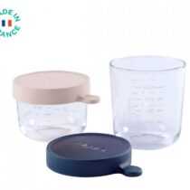 Retrouvez Beaba Coffret 2 Portions en verre Rose/Bleu 150ml et 250 ml aux meilleurs prix sur Bebemaman.ma . Livraison partout au Maroc.