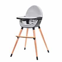 Retrouvez Kinderkraft Chaise haute bébé évolutive Fini gris foncé aux meilleurs prix sur Bebemaman.ma . Livraison à domicile partout au Maroc.