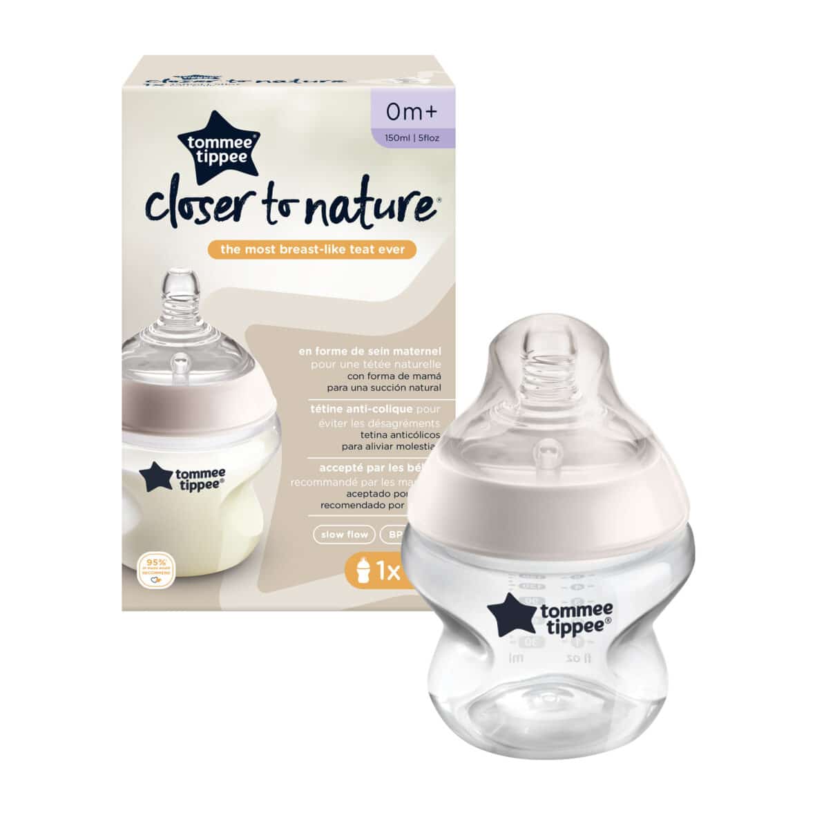 Tommee Tippee Biberon Closer to Nature 150ml