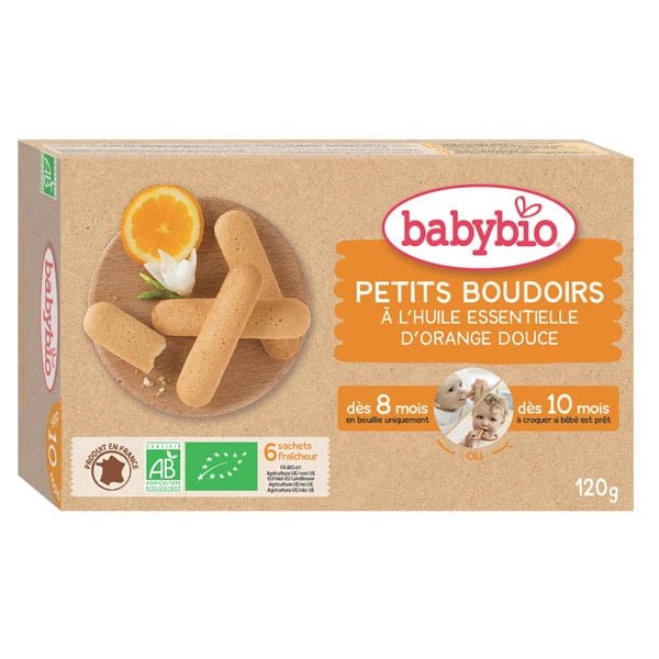 Babybio Petits Boudoirs bio dès 8 mois 