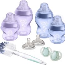 Retrouvez Tommee Tippee Coffret Naissance Biberons Closer to Nature violet aux meilleurs prix sur Bebemaman.ma . Livraison à domicile au Maroc.