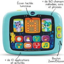 Retrouvez VTech Super Tablette Des P'tits Loulous aux meilleurs prix sur Bebemaman.ma . Livraison à domicile partout au Maroc.