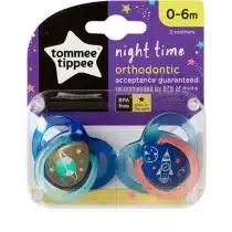 Tommee Tippee Sucettes Anytime, Forme Orthodonti…