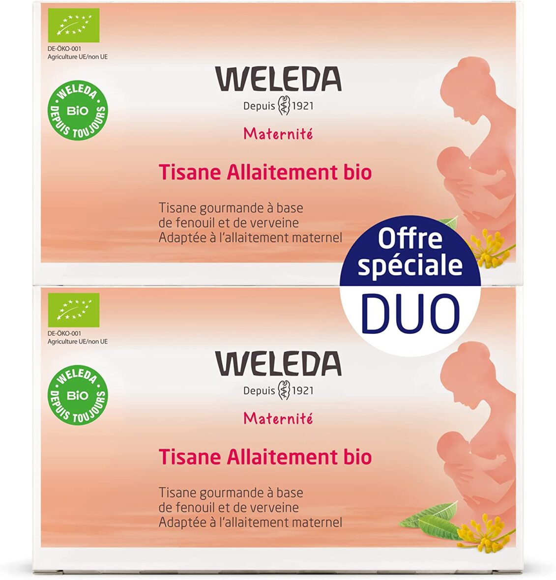 Weleda Pack Duo Tisane d’allaitement BIO