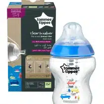Tommee tippee close to nature biberon chouette gris 0m+ 260ml