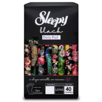 Retrouvez Sleepy Black Daily protège slip super normal - 40u aux meilleurs prix sur Bebemaman.ma . Livraison à domicile partout au Maroc.