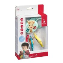 Découvrez le Hochet Clés Musical et Lumineux Multicolore 6m+ Sophie La Girafe, le jouet idéal pour développer les sens et compétences de votre bébé. Achetez-le dès maintenant sur BebeMaman.ma!