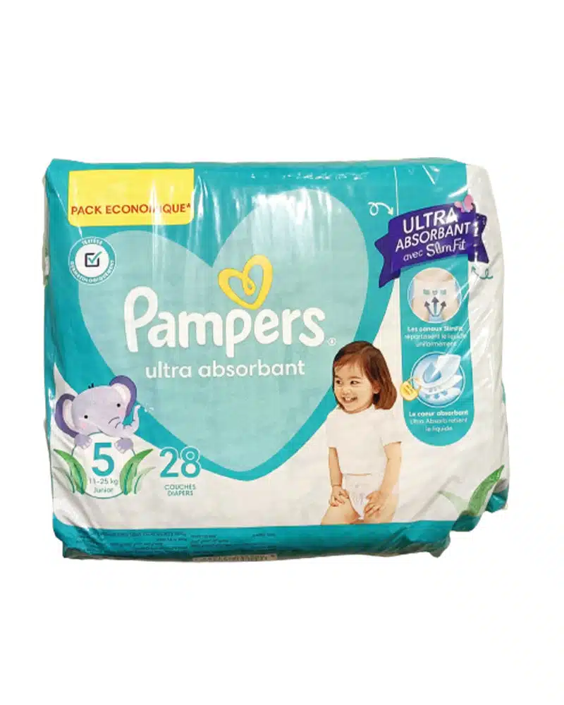 Couches Pampers taille 5 - Pampers