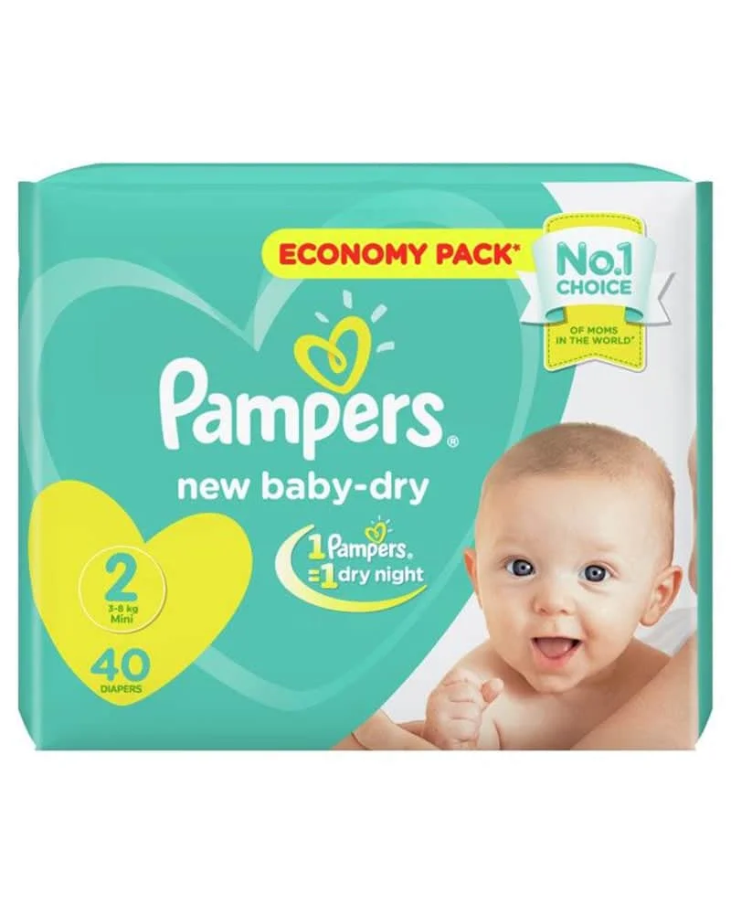Couches Pampers Premium protection taille 2 4-8kg 240 pièces