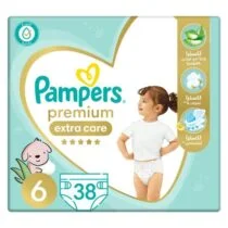 Pampers Premium Care Couches Bébé Taille 3 (6-10kg) - 58 unités