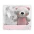 Interbaby Couverture + Peluche Ours Rose