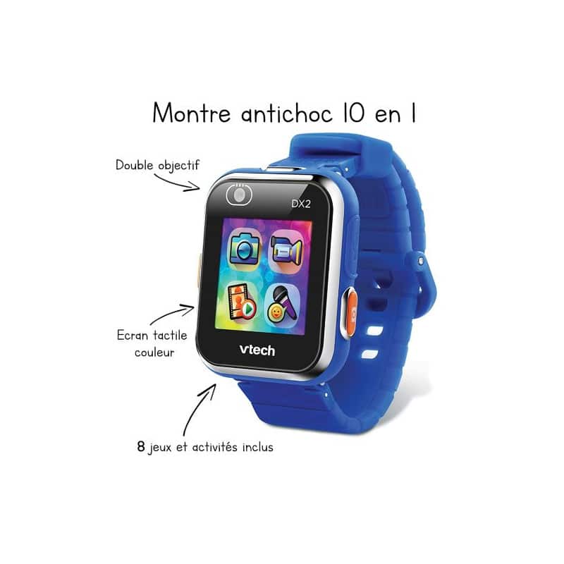 Vtech Kidizoom Smartwatch Connect Dx2 Bleu 
