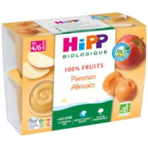 Retrouvez Hipp 100% Fruits Pommes Abricots dès 4/6 Mois au meilleur prix sur Bebemaman.ma . Livraison partout au Maroc.