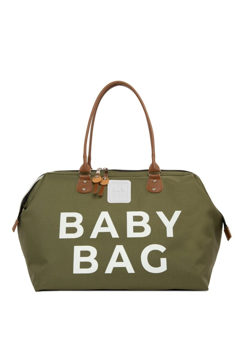 BAGmori Sac à langer Baby Bag Kaki