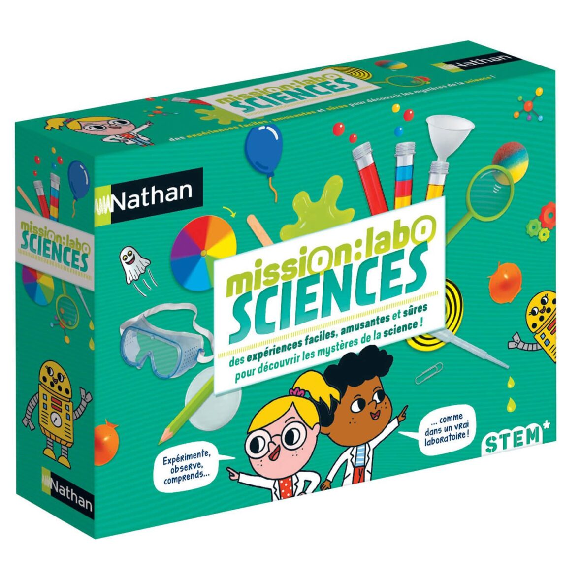 Nathan Mission Labo Sciences 6ans+