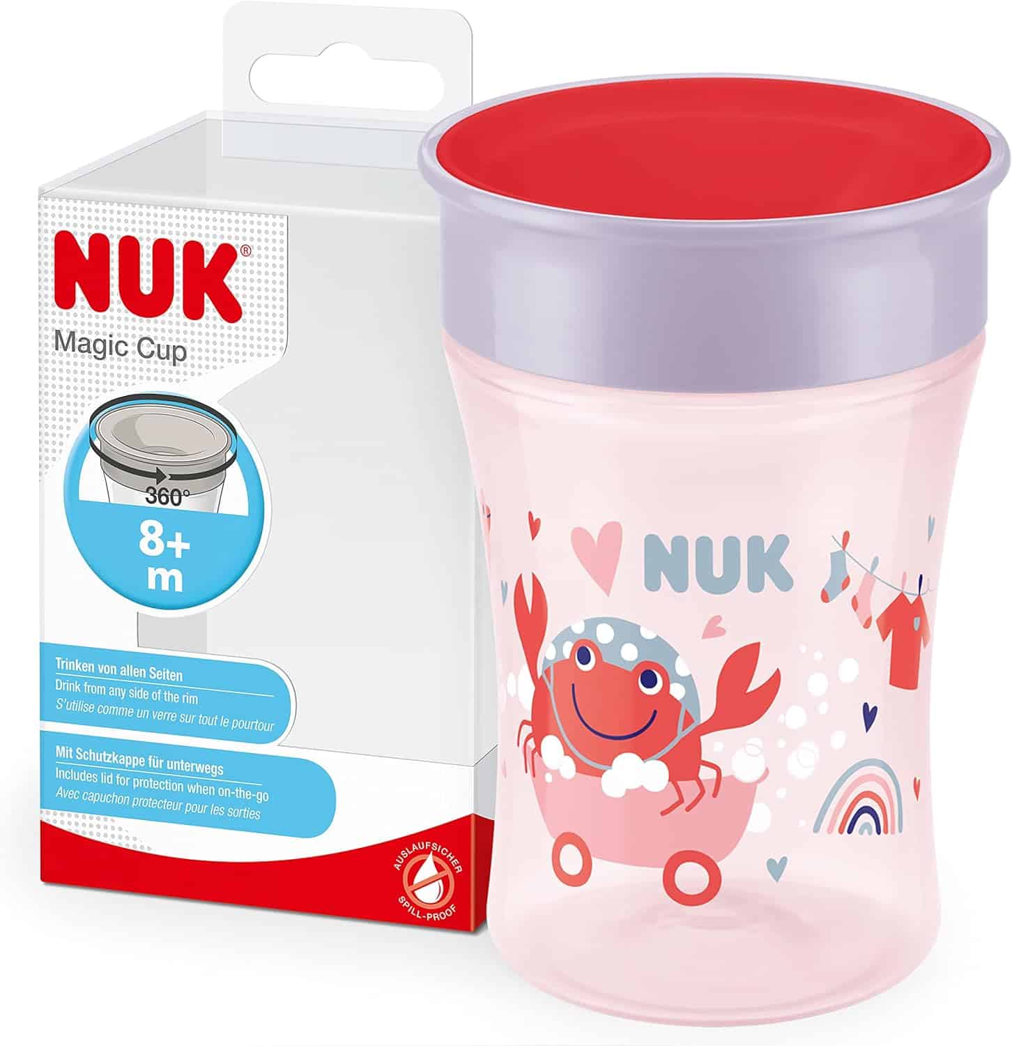 NUK Evolution Magic Cup, 230ml (8 mois et plus)
