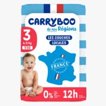 Retrouvez Carryboo Couches Écologiques Taille 3 (4-9kg) 54 unités aux meilleurs prix sur Bebemaman.ma . Livraison à domicile partout au Maroc.