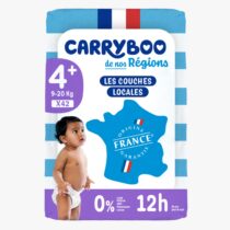 Retrouvez Carryboo Couches Écologiques Taille 4+ (9-20kg) 42 unités aux meilleurs prix sur Bebemaman.ma . Livraison à domicile partout au Maroc.