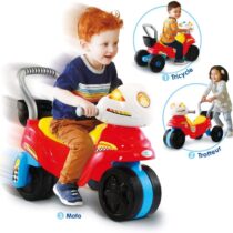 Retrouvez Vtech Trotti moto 3 en 1 - Trotteur bébé 12m+ aux meilleurs prix sur Bebemaman.ma . Livraison à domicile partout au Maroc. Paiement à la livraison.