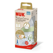 Nuk Biberon Nature Sense Verre 120ml - Vert