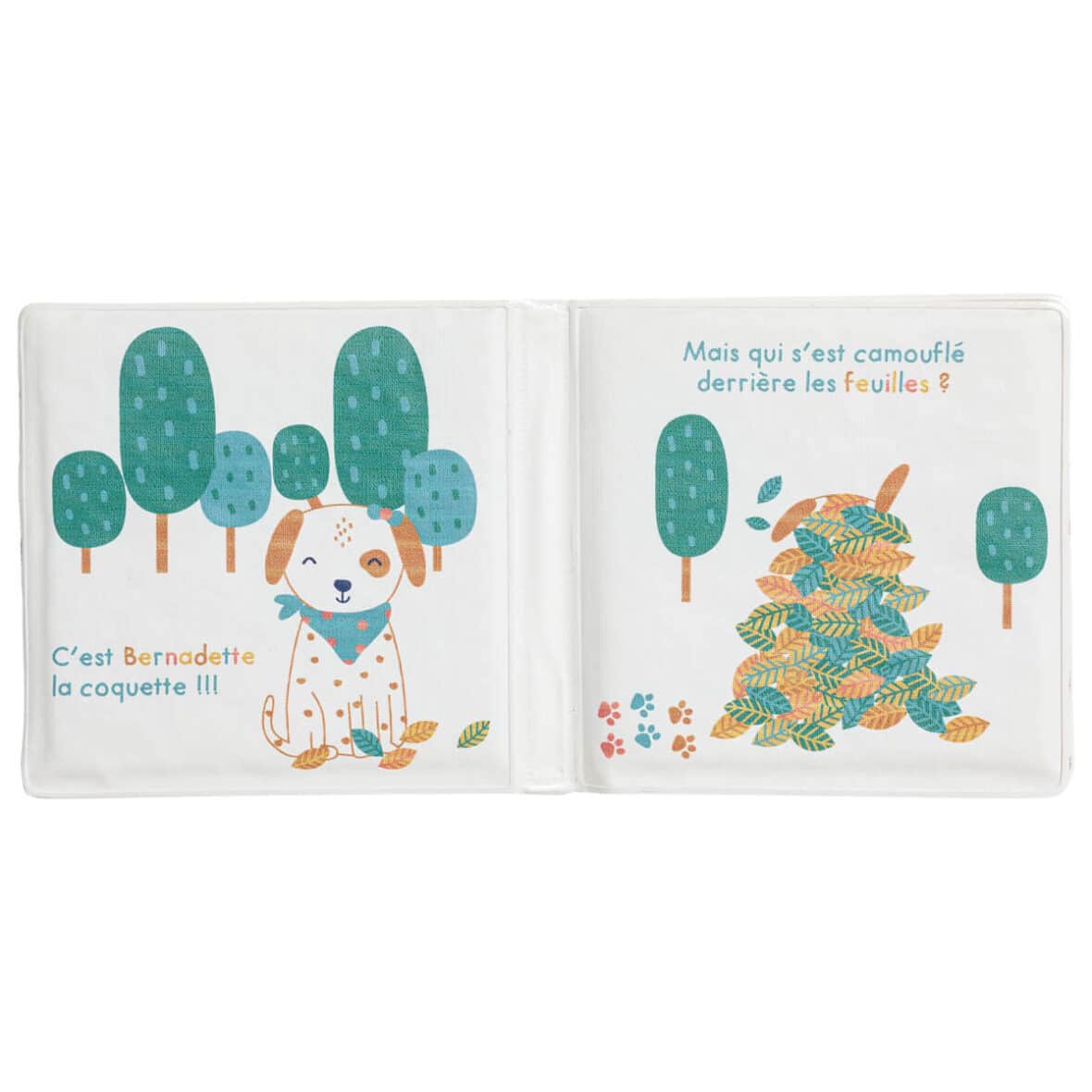 Bebemaman-Babycalin Livre de bain bébé Chien Toutou 2