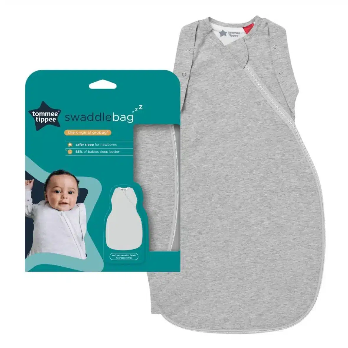 Tommee Tippee Emmaillotage pour les Nouveau-Nés 0-3m SwaddleBag