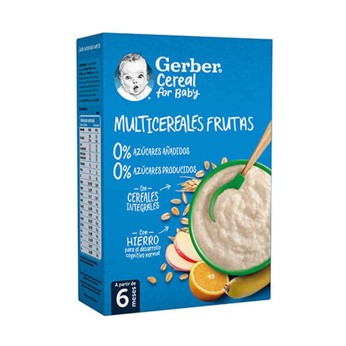 Gerber Organic Bouillie de céréales aux fruits multi-céréales 6m+