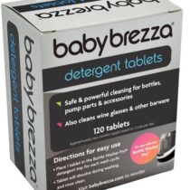 Babybrezza Lot de 120 pastilles détergentes pour Bottle Washer Pro