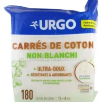 Retrouvez Urgo Carrés de Coton Non Blanchi 10 x 8 cm - 180 Carrés aux meilleurs prix sur Bebemaman.ma . Livraison à domicile partout au Maroc. Paiement à la livraison.