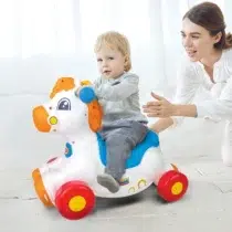 Bebemaman Winfun Cheval à bascule Junior Rider 2