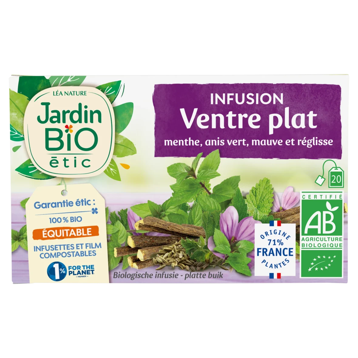 Jardin Bio Infusion Vente Plat 30g