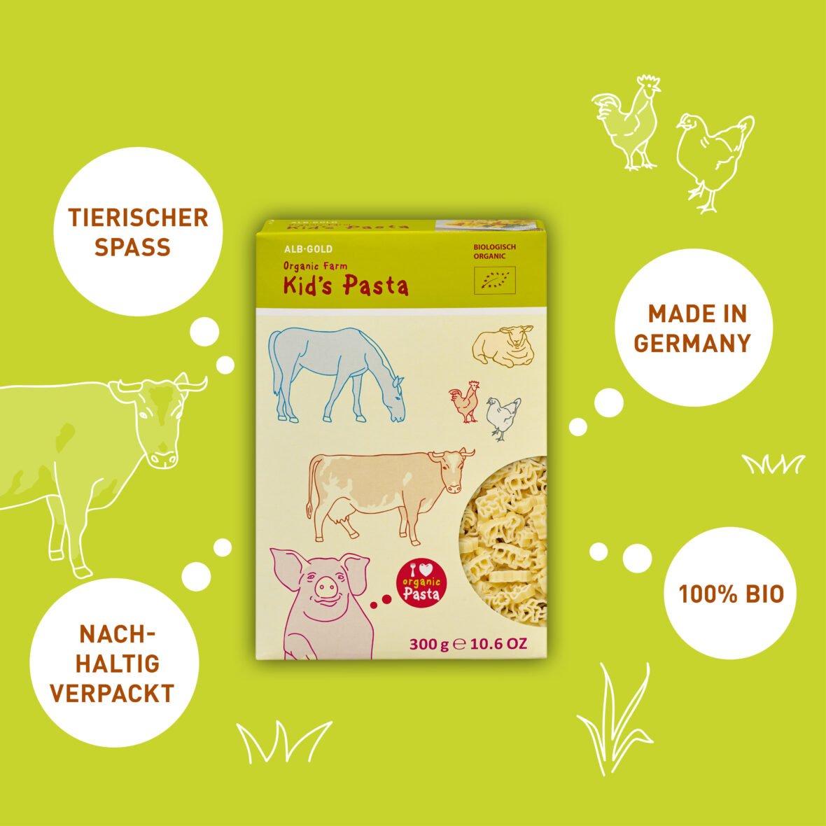 Bebemaman Alb Gold Kid’s Pasta Organic Farm 3