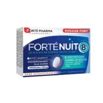 Retrouvez FORTÉ PHARMA Forté Nuit 8H | 15 comprimés aux meilleurs prix sur Bebemaman.ma . Livraison à domicile partout au Maroc. Paiement à la livraison.